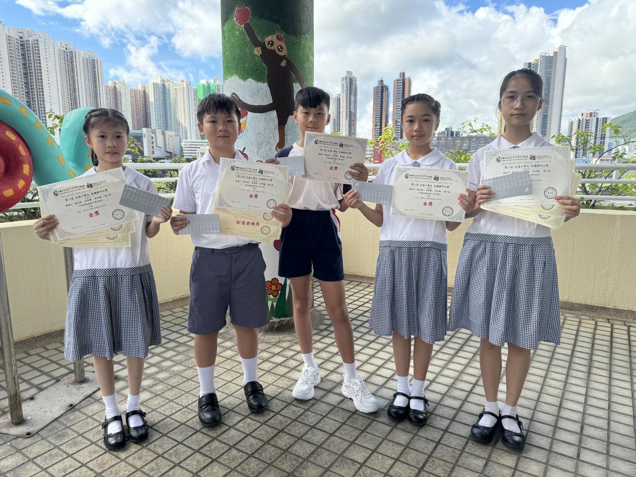 資優組學生參與有機耕作比賽及創意食譜比賽獲金獎